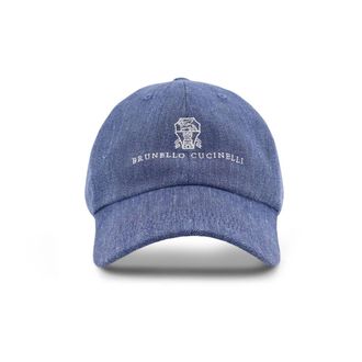 Brunello Cucinelli Visor Cap - unisex - Brunello Cucinelli - Hats & Caps - Blue - M - Accessories