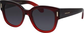 Ferragamo SF 2007S 615 51mm Womens Oval Sunglasses