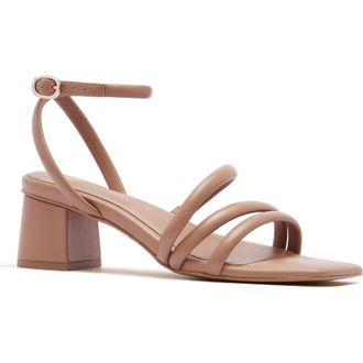 FRANKiE4 Ramsay Block Heel Sandal in Clay at Nordstrom, Size 8.5