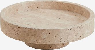 Sklum Vaciabolsillos Redondo &Oslash;25 Cm En Piedra Natural Kevara Sklum