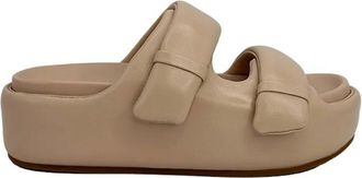 Ash Zeta Platte Sandalen - Dames - Sleehakken - Beige - 36 EU - Schoenen