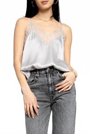 Iro Berwyn V-Neck Camisole In Light Grey