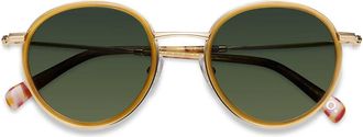 Etnia Barcelona Illes Medes II Sun GDYW Mens Sunglasses Yellow Size 50