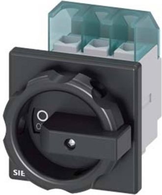 SIEMENS 3ld2103-0tk51 Interruptor Autom&aacute;tico 3p Negro 25a 690v