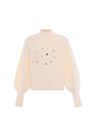 Faina Jumper Dames wolwit