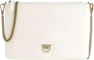 Pinko Mujer, Bolsos, Blanco, Talla: ONE Size