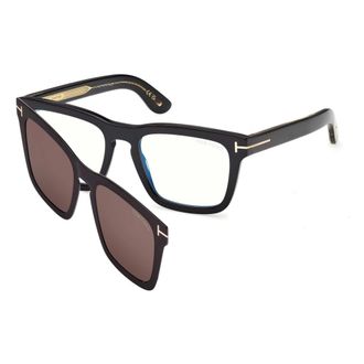 Tom Ford Sunglasses, unisex, Black, Size: 53 MM Ft6070-B