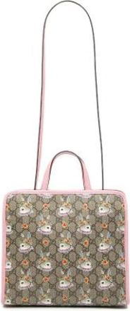 Gucci Pre-owned Tote Bags, female, Brown, Size: ONE SIZE Pre-owned Leather Tote Bag