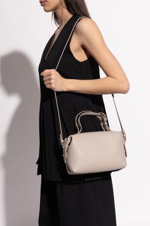 Furla Boston Mini Hand Bag, Womens, Beige