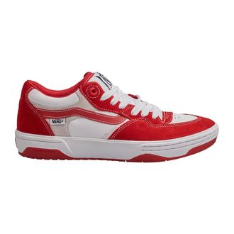 Vans Schoenen, Heren, Rood, 44 EU, Leer, Klassieke Tennisgeïnspireerde Impact Waffle Sneakers