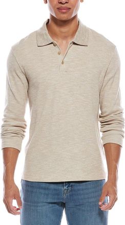 Vince Sunfaded Thermal Polo Sweater