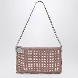 Stella McCartney Stella Mc Cartney Dusty Pink Wallet Bag With Chain And Strass