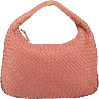 Bottega Veneta Pre-owned Shoulder Bags, female, Pink, Size: ONE SIZE Pre-owned Vintage Shoulder Bag