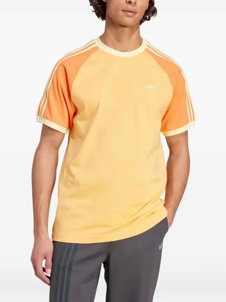 adidas T-shirt Cali con 3 righe - Giallo