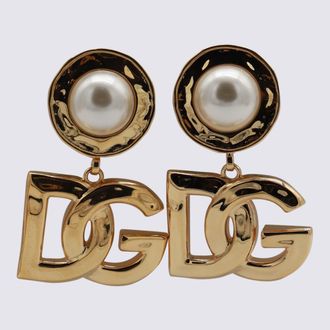 Dolce & Gabbana Gold Metal Earrings