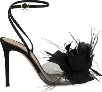 Gianvito Rossi High Heel Sandals - female - Gianvito Rossi - High Heel Sandals - Black - 4 UK - Shoes
