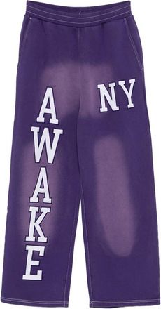 A.W.A.K.E. Letter-embroidered Trousers