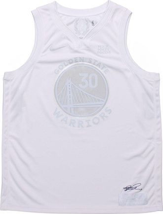 Nike NBA Jersey Stephen Curry Warriors MVP Golden State Warriors Basketball White CT4203-100
