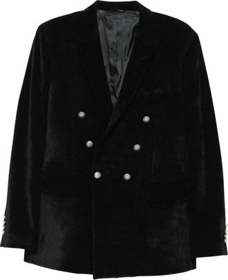 Reveres 1949 Double-breasted Velvet Jacket