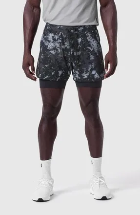 ASRV Tetra-Lite 5 Liner Short in Pixel Camo wings/black at Nordstrom, Size X-Small