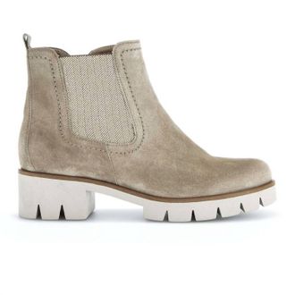 Gabor Womens 710 Chelsea Lug Boot In Kiesel