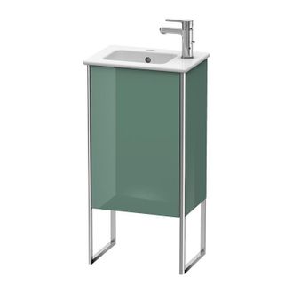 Duravit Duravit Xsquare Vanity Unit Vertical 41.0 X 28.9 Cm, 1 Puerta, Colgado A La Izquierda, 1 Estante De Vidrio, Para El Lavabo Me De Starck 072343, Color 