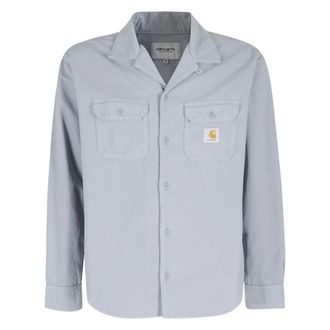 Carhartt Work in Progress Carhartt Wip, Casual Shirts, male, Blue, Size: M Kelsey Shirt