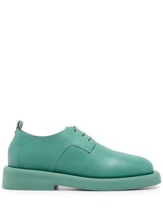 Mars&egrave;ll Gommello leren derby schoenen - Groen