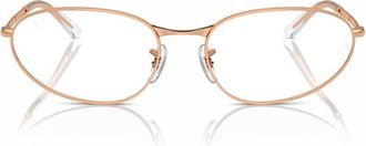 Ray-Ban Demo Oval Unisex Eyeglasses RX3734V 3094 56