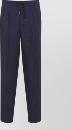 Brunello Cucinelli linen wide-leg trousers