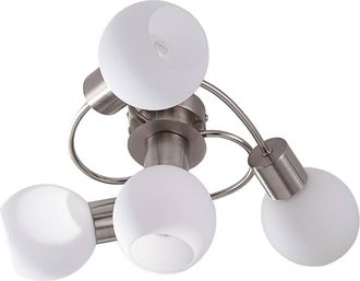 Lindby L&aacute;mpara De Techo ciala En Gris Vidrio - Lindby