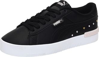 Puma Womens JADA GALENTINES Sneaker, Black-Black-Chalk Pink, 5 UK