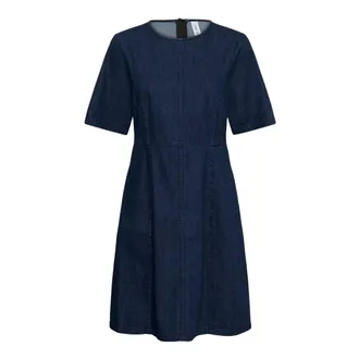 Part Two Carrera PW Dress - Dresses - Mujer - Azul - 3XL