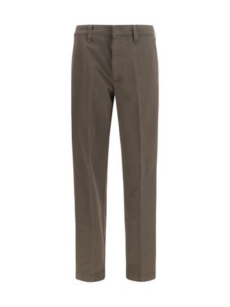 Prada Olive Brown Straight Pants
