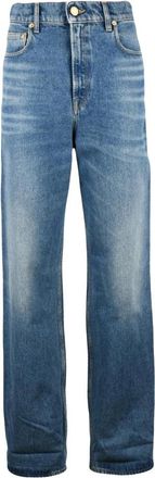 Golden Goose Kim Jeans - Dames - Regular Fit Jeans - Blauw - W27 - Katoen - Jeans