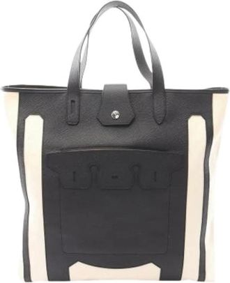 Herm&egrave;s Tweedehands leren handtassen - Dames - Vintage Shopper - Zwart - ONE Size - Vintage