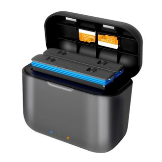 OEM Cargador R&aacute;pido De Bater&iacute;a Para Insta360 X3, Estaci&oacute;n De Almacenamiento De Bater&iacute;a Port&aacute;til De Doble Canal, Solo Cargador X3, Con Cable