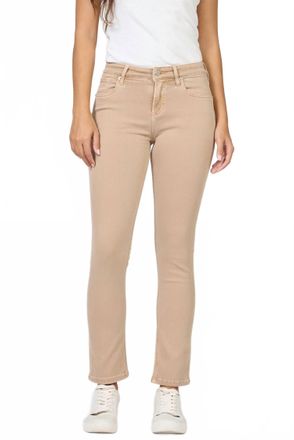 Dear John Denim Blaire Mid Rise Jeans In Warm Taupe