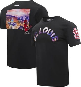Pro Standard Mens Pro Standard Black St. Louis Cardinals Cityscape T-Shirt at Nordstrom, Size Medium