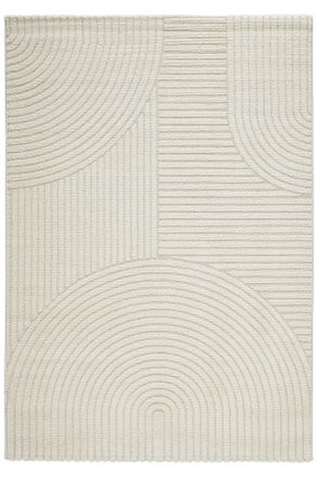 Novel Webteppich, Creme, Textil, Boho, rechteckig, 160x230 cm, ISO 9001, Bsci, Oeko-Tex Standard 100, f&uuml;r Fu&szlig;bodenheizung geeignet, in verschiedenen Gr&ouml;&szlig;en 