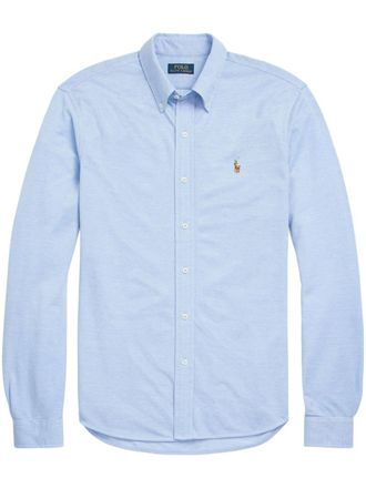 Polo Ralph Lauren Polo Pony-embroidered cotton shirt - Blue