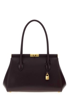 Dolce & Gabbana Maroon Marlene Handbag