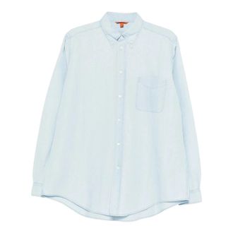 Barena Casual Shirts - Heren - Casual Overhemden - Blauw - L - Overhemden