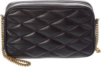 Saint Laurent Quilted Leather Camera Bag