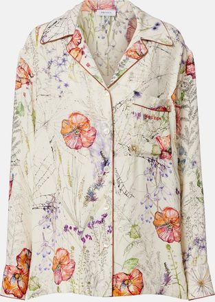 Alexander McQueen Camicia oversize Meadow