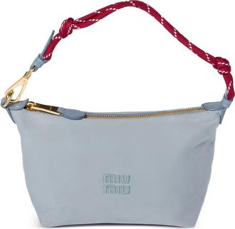 Miu Miu Gabardine Ribbon Mini Bag