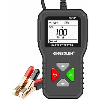 OEM Probador De Bater&iacute;as De Coche Bm550 - 6v 12v 24v - 100-2000 Cca - 2-200ah - Probador De Alternadores Para Autom&oacute;viles - Analizador Digital De Bater&iacute;as