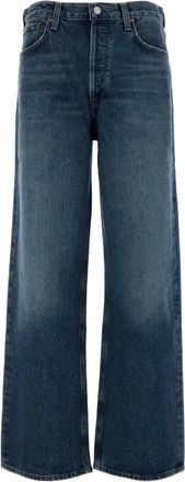 A Gold E Jeans met wijde pijpen - Blauw