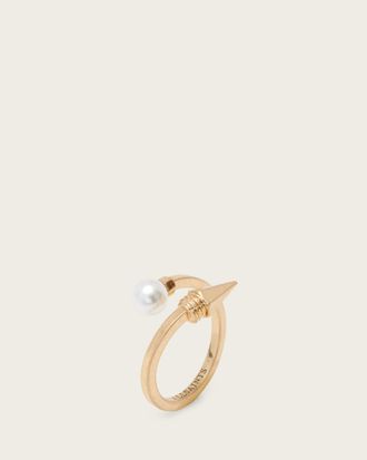 AllSaints Hazel Pearl Ring
