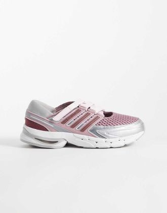 adidas Originals Adistar Control 5 - Sneakers Mary Jane bianche e rosa-Bianco